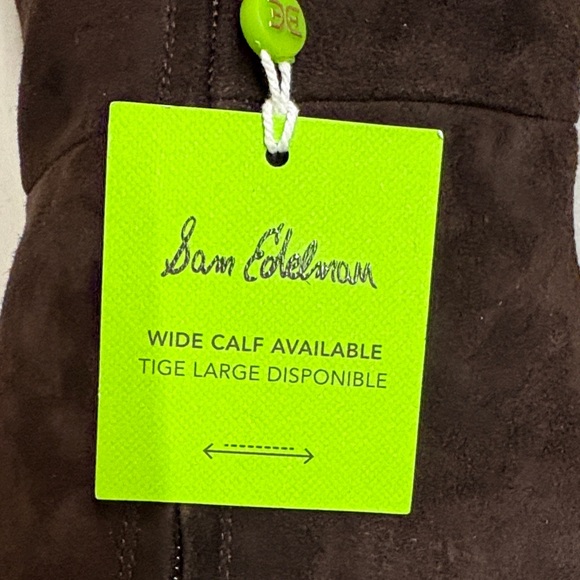 Sam Edelman Sylvia Knee High Boot Heeled Boots Chocolate Brown - Picture 2 of 4